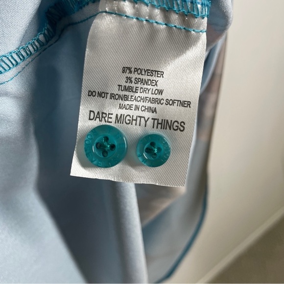 NEW RSVLTS Saved by the Bell Blue All over Graphic Short Sleeve Button Up XXL - Picture 6 of 7